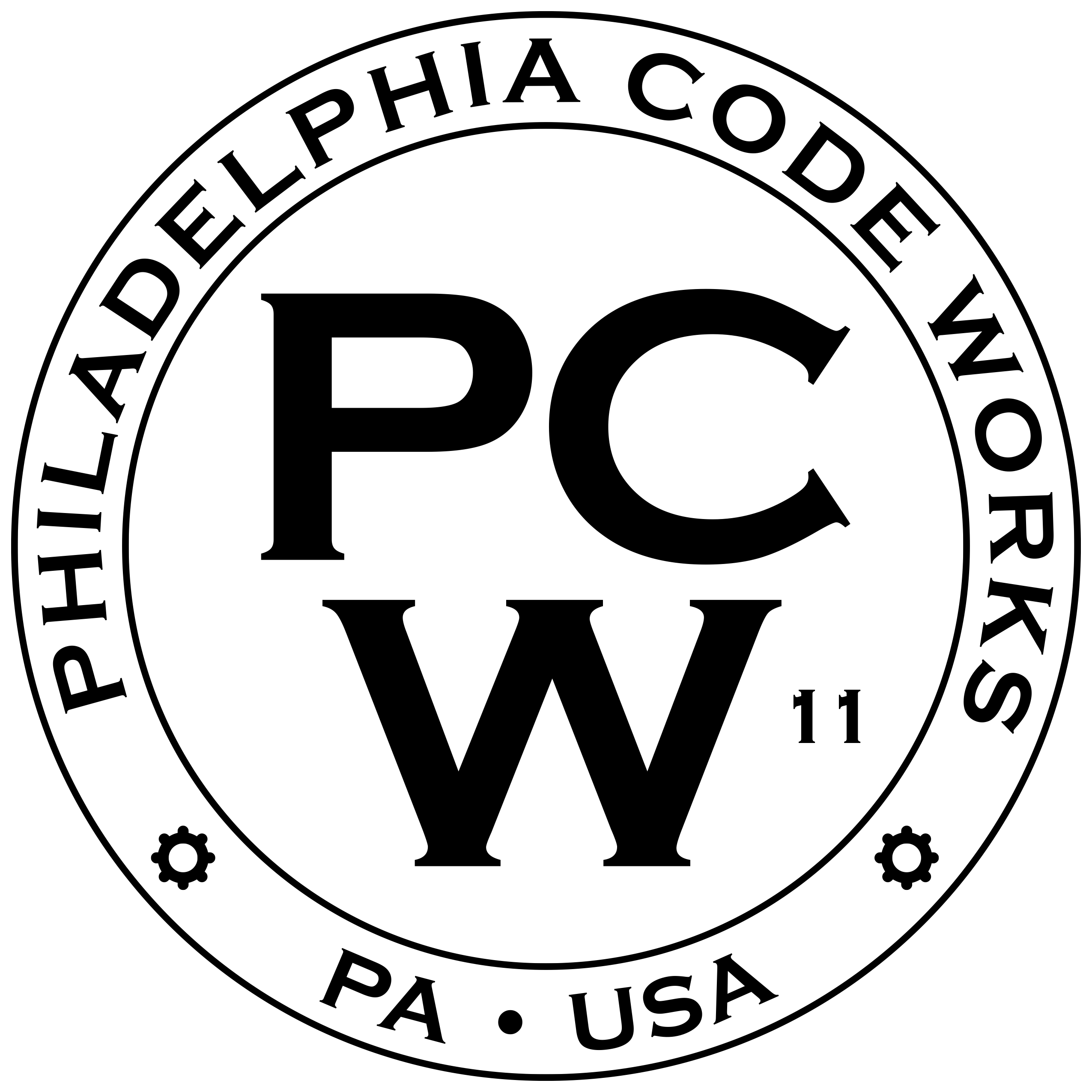 Philadelphia Code Works Logo